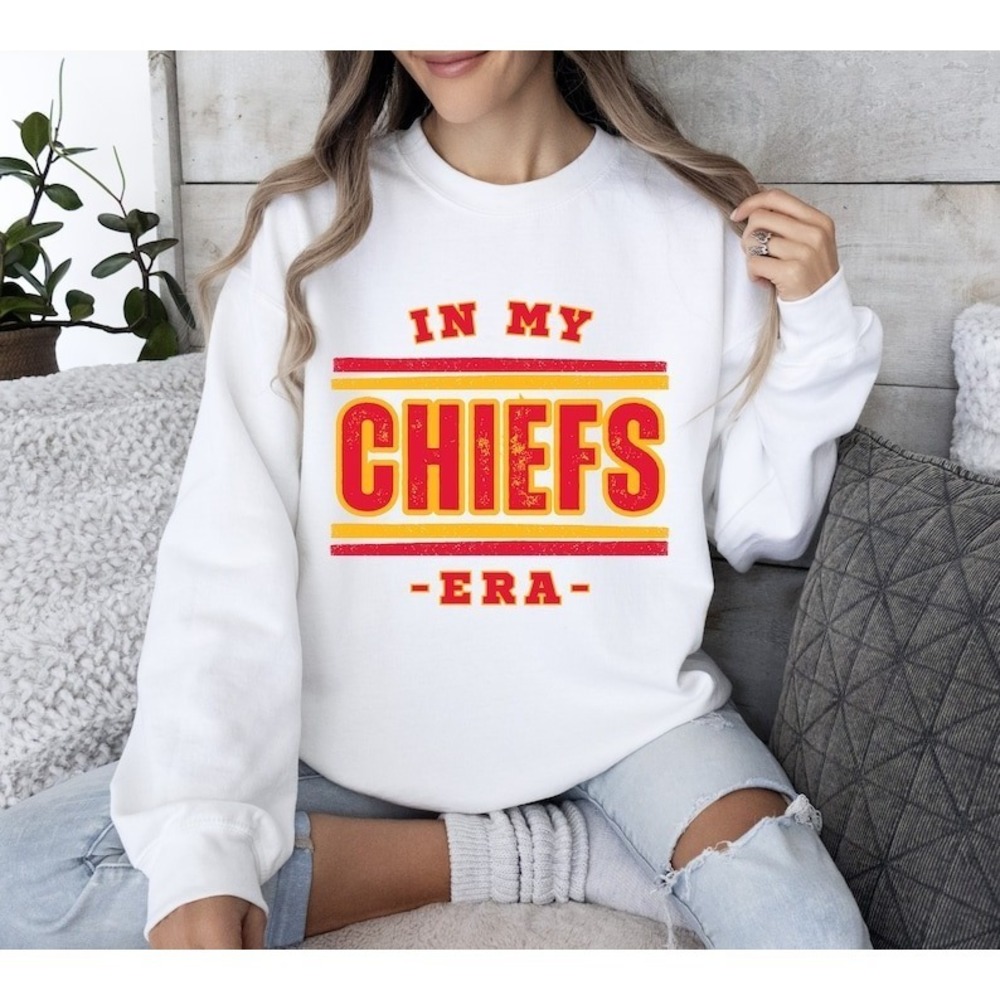 In My Chiefs EraTravis Kelce Swift Sweatshirt Football Chiefs Jersey
